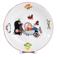 thumbnail image 2 of 7.6 fl oz (225 ml) Porcelain Kids Plates and Mug Set Kid's Porcelain Dinnerware Set of 3 Tableware Set for Kids Deep Plate Flat Plate and Kid's Mug (Mole), 2 of 7