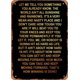 thumbnail image 1 of Rocky Gym Quotes Vintage Metal Sign 8 x 12 inches funny Motivation Quotes Man Cave Decorative, 1 of 4