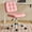 Pink-PU, variant on Ktaxon Armless Office Chair with Star Base PU Swivel Task Chair with 9-Grid Design for Study Room or Dressing Area Light Gray