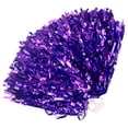 thumbnail image 2 of D-GROEE Cheerleading Pom Poms with Straight Handle, PET Pom Poms Hand Flowers Cheerleader Pompoms for Sports Cheers Ball Dance Fancy Dress Night Party, 2 of 6
