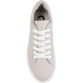 thumbnail image 3 of Journee Collection Womens Casual and Fashion Sneakers 8 Grey, 3 of 5