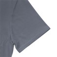 thumbnail image 6 of T Shirts for Man Short Sleeve V neck Basic Grey Athletic Shirt Tees Beach Shirts for Men, 6 of 7