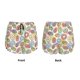thumbnail image 3 of Balery Glazed Donuts Pantalones cortos deportivos para mujer con forro y dos bolsillos, elásticos, para entrenamiento, gimnasio, yoga-Small, 3 of 7