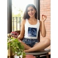 thumbnail image 2 of Watercolor Astrology Iii Racerback Tank Women -Grace Popp Designs, Female XX-Large, 2 of 4