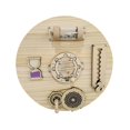 thumbnail image 1 of Accesorio de piezas de tablero ocupado, juguete de educación temprana, juguete sensorial portátil de desarrollo interactivo para edades de 3, 4, 5 y 6, 1 of 8