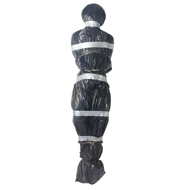 Aterrador cadáver falso Decoraciones de Halloween Accesorios para víctimas de la muerte Accesorios para exteriores de Halloween Decoraciones espeluznantes para la casa embrujada (requiere ensamblaje) Meser JFHKJSHJK1395