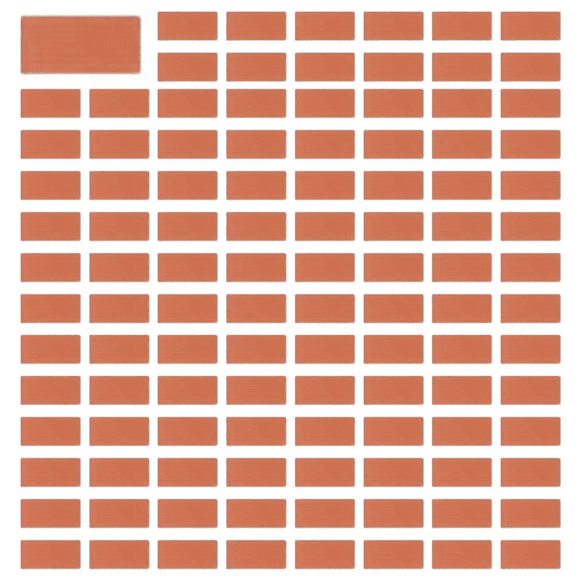 2000 Pieces Mini Bricks for Landscaping Miniature Bricks Brick Wall Small Bricks for Garden Parts,1/35 Scale