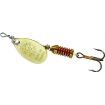 Mepps Aglia Ultra Lite Plain Inline Spinner1/18oz, Gold