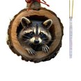 thumbnail image 1 of CAIROYAR Adorno colgante de animales navideños, adorno de acrílico para árbol de Navidad, adorno navideño de animales, CALIENTE, 1 of 7