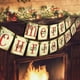 thumbnail image 1 of Pancarta de Feliz Navidad - Decoraciones navideñas vintage para interiores para el hogar, la oficina, la fiesta, el manto de la chimenea Adepaton CQ298, 1 of 5
