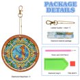 thumbnail image 2 of Llavero Con Pintura Diamantes Doble Cara para Dije Y Bolso, 2 of 9