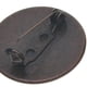 thumbnail image 5 of Bandeja base para broche,Broches Broche Pin Disco Base Disco Redondo,Bandeja para broche en de 25 mm con forma de insignia de cobre,Base de broche en con bandeja plana color, 5 of 8
