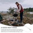 thumbnail image 3 of KONTONTY 1Pack Roasting Stick Rust Proof Stainless Steel Hooks For Butchers And Hunters Use, 3 of 6