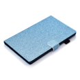 thumbnail image 6 of Case for iPad 10th Gen 10.9" 2022 - Glitter Shiny Card Slot Cover with Pencil Holder, Multi-Angle Viewing Stand, Pocket Design, Folio Leather Case with Auto Sleep/Wake for Girls, Blue, 6 of 6