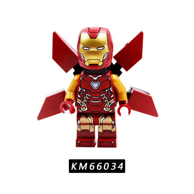 KM66029-KM66036 Iron MK3 Pepper War Machine Minibloque De Construcción Minifigura Juguetes De Regalo Para Niños Gao Jiahui unisex