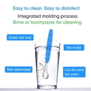 Tongue Scraper Cleaner, BPA Free Sweeper for Healty Oral Care and Adults Kids, Easy to Use, Help Fight Bad Breath