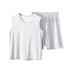 thumbnail image 1 of Odeerbi 2-16 Años Niños Niñas Pijama de Verano de Algodón Con Camiseta de Tirantes Conjunto de Pantalones Cortos Suave Ropa de Dormir Conjunto de Pijama de Dos Piezas, 1 of 4