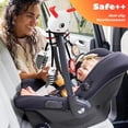 thumbnail image 2 of Car Seat Toys for Babies, 0-6 Months Stroller Activity Black White Baby Spiral Plush Toys Newborn High Contrast Sensory Carseat Toys with 4 Pendants Hanging Boys Girls Gift, 2 of 8