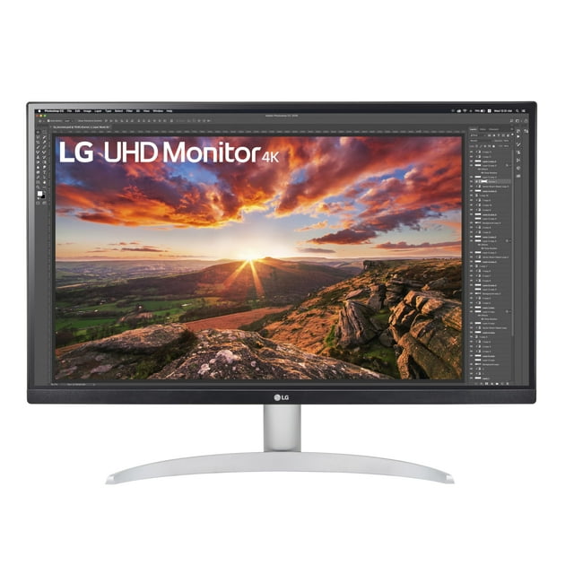 Monitor de ordenador LG 27UP600-W Ultrafine 4K UHD de 27 pulgadas