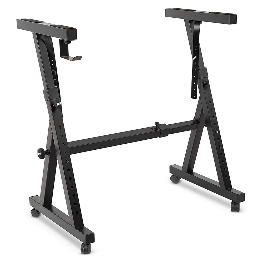 Pyle Heavy Duty Adjustable Electric Music Keyboard Stand, Z Pyle Heavy Duty Adjustable Electric Music Keyboard Stand, Z
