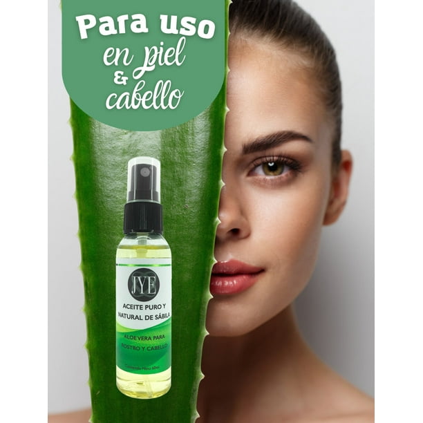 Aceite de Sábila Puro y Natural, Hidratación para todo tipo de
