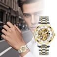 thumbnail image 3 of Reloj de Pulsera Para Hombre, Original A Estrenar Correa Metalica Hombre, Moderno, Casual, Deportivo Reloj de Pulsera,Reloj Digital Multifuncional para Hombres, Deportes, Correr B,metal, 3 of 6
