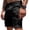 Black-T7, variant on Cargo Shorts for Men Multi Pocket Elastic Waist Short Drawstring Ripstop Straight Leg Camo Cargo Pants Casual Loose Fit Hiking Running Outdoor Pants,Black XL