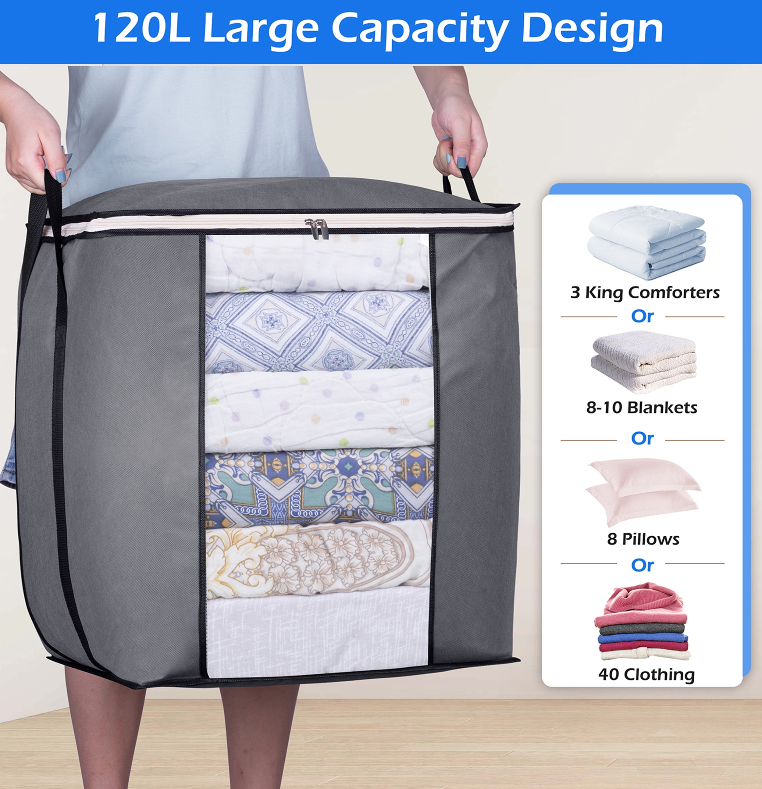 15 Vacuum Sealer Storage Bags Space Jumbo L XL M For Clothes Organizer  Travel 707129801678