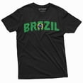 thumbnail image 3 of Men'S Brazil T-Shirt Brazilian Coat Of Arms Flag Tee Shirt Football Tshirt Brasil Tee (3X-Large Navy Blue), 3 of 5