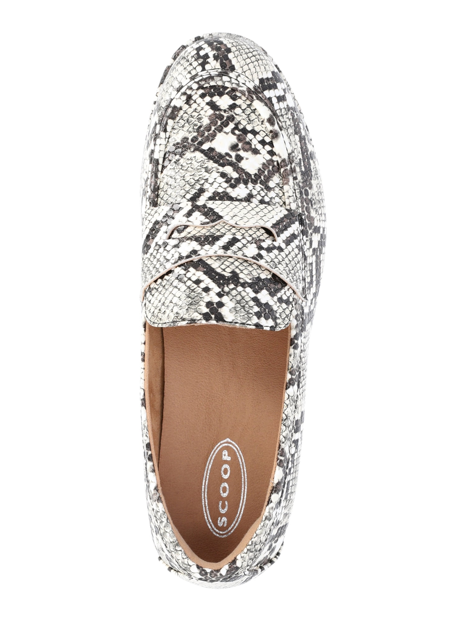 Scoop Womens Platform Penny Loafers