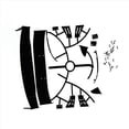 thumbnail image 3 of 10X para Traseras de Coche de Deriva de Carreras 1/10 RC Ala del AleróN del Cuerpo del Camino de la Deriva Accesorios de Piezas Universales, 3 of 5