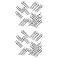 thumbnail image 1 of 50 pares de pinzas de cabellero de de metal sola punta, lazos de 46 mm, 1 of 9