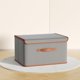 thumbnail image 1 of Bolsa de almacenamiento con cremallera engrosada de gran capacidad | Organizador de telas no tejidas duraderas con compartimentos flexibles - Almacenamiento portátil con mango para colchas, ropa, 1 of 9