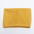 thumbnail image 5 of Xfvqtps Loop Scarf for Womens Necks Warmer Knitting Hollow Out Solid Color Cozy Soft Comfortable Windproof Coldproof Warm Fall Winter Neck Gaiters Yellow, 5 of 8
