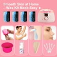 thumbnail image 4 of Waxfans Waxing Kit ,Wax Warmer for Hair Removal, Wax Kit with Hard Wax Beads for Women ,Waxing at Home for Full Body, 4 of 6