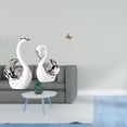 thumbnail image 2 of Figuras de cisne elegante y caballo majestuoso para una decoración elegante de sala de estar y oficina. Centro de mesa y decoración de estante, 2 of 8