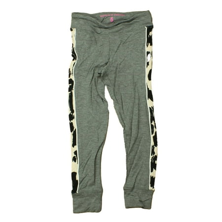 

Pre-owned Rockets Of Awesome Girls Gray | Black | Beige Leggings size: 5T