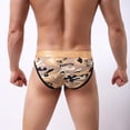 thumbnail image 4 of Hombres  G String Pouch  Underwear Brief Amarillo XL jinwen Ropa interior de hombre, 4 of 8