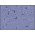 thumbnail image 1 of Ahgly Company Machine Washable Indoor Rectangle Transitional Very Peri Purple Area Rugs, 5' x 7', 1 of 7