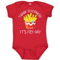 thumbnail image 3 of Inktastic Thank Goodness Its Fry-day- french fries Boys or Girls Baby Bodysuit, 3 of 5