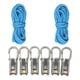 thumbnail image 2 of 2 Piezas Tensor de Cuerda con Rodillo Herramienta de Ajuste Multifuncional Kit de Fijación Portátil Fácil de Instalar para Camping Toldos Lona 2 cuerdas 6 ganchos, 2 of 8