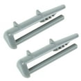 thumbnail image 2 of First4spares Plastic Rear Rail End Caps for Beko Dishwashers (Pack of 2), 2 of 2