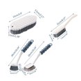 thumbnail image 3 of Moyic Cepillo de limpieza para encimera de fregadero de 4 piezas con mango, cepillos flexibles multiusos, fregador de pared de suelo para inodoro de Suministros de limpieza para el hogar Moyic HA066342-00, 3 of 6