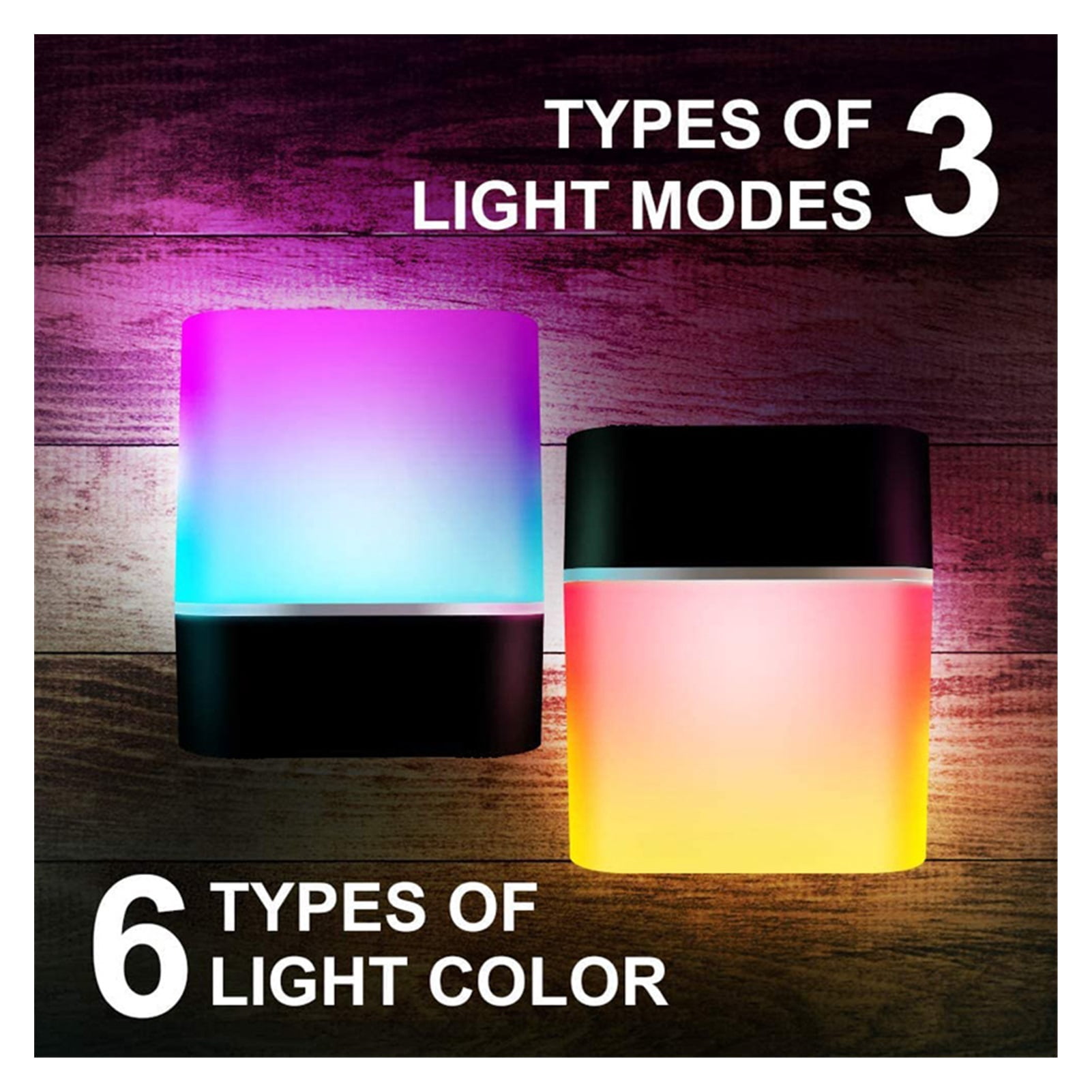 Computer Speaker Portable Smart Wireless Bluetooth Speaker Player Touch Pat Light Colorful Led Night Light Bedside Table Lamp