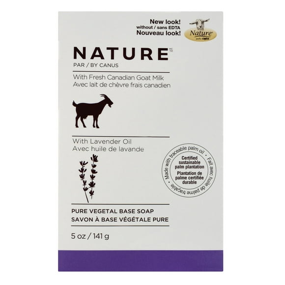 Nature Pure Vegetal Base Soap With Lavender Oil, 5.0 OZ Pack Of 1