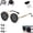 B, variant on Black Visions Sunglasses, Adjustable Polarized, 1–9 Level ND Filter Smart Sunglasses, UV Protection Glare Reduction