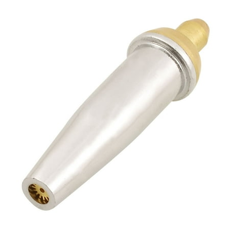 Unique Bargains G07-1001# 1mm Propane Acetylene Gas Cutting Torch Tip Nozzle Silver Tone