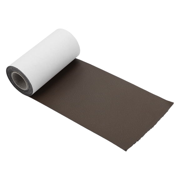Unique Bargains Self Adhesive Leather Repair Patch Strong Stickiness 3.1"x60" Leather Repair Tape PU Leather Coffee 1 Pcs