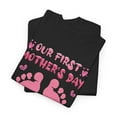 thumbnail image 4 of Our First Mother's Day Shirt,Mother's Day Baby Footprint Shirt ID-0402-GTAH, 4 of 10