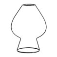 thumbnail image 1 of Metal Plant Holder Retro Iron Line Table Flowers Vases Decoration C, 1 of 5